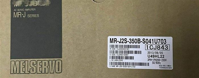 Модуль MITSUBISHI Servo Drives MR-J2S-350B-S041U703