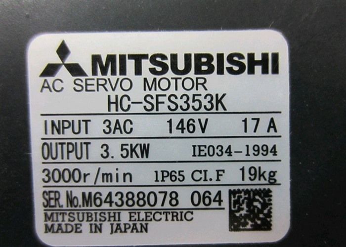 Модуль Mitsubishi HC-SFS353K Servo Motor