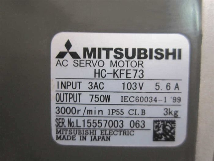 Модуль MITSUBISHI AC SERVO MOTOR HC-KFE73 HCKFE73