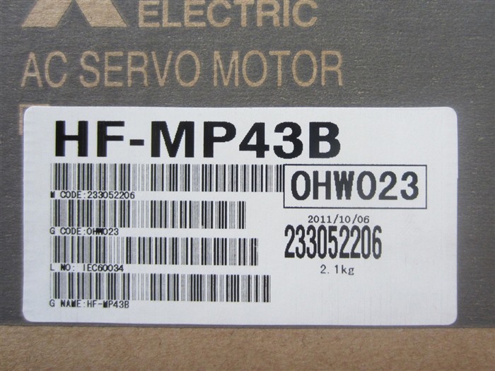 Модуль MITSUBISHI AC SERVO MOTOR HF-MP43B ORIGINAL