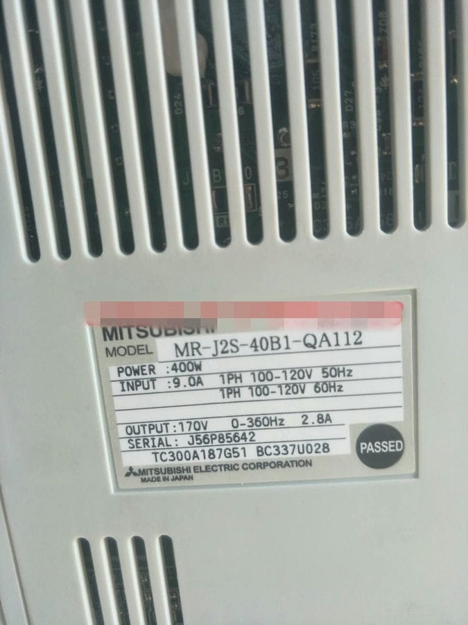Модуль Mitsubishi MR-J2S-40B1-QA112