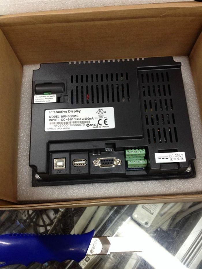 Модуль ORIGINAL OMRON INTERACTIVE DISPLAY NP5-SQ001B