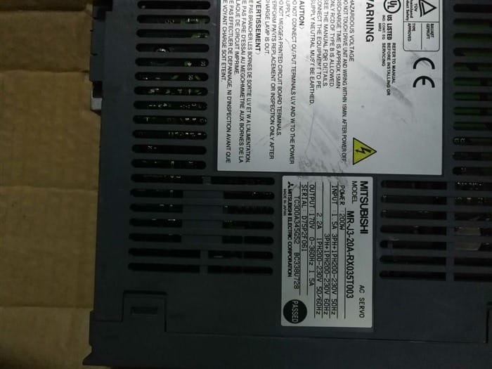 Модуль Mitsubishi Electric MR-J3-20A-RX035T003