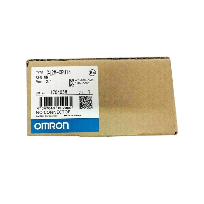 Модуль OMRON CPU Unit CJ2M-CPU14 CJ2MCPU14 Mounted in a Panel 2,560 bits BRAND