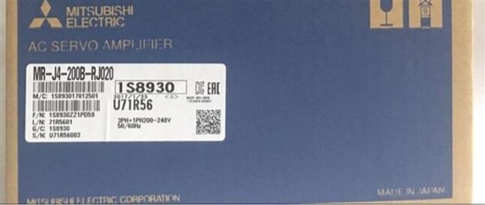 Модуль MITSUBISHI MR-J4-200B-RJ020 MRJ4200BRJ020 Servo Drive