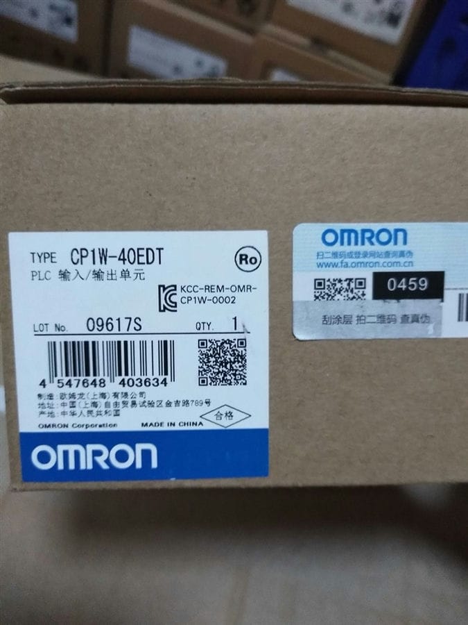 Модуль Omron CP1W-40EDT