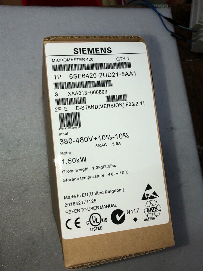 Модуль Siemens 6SE6420-2UD21-5AA1 6SE64202UD215AA1