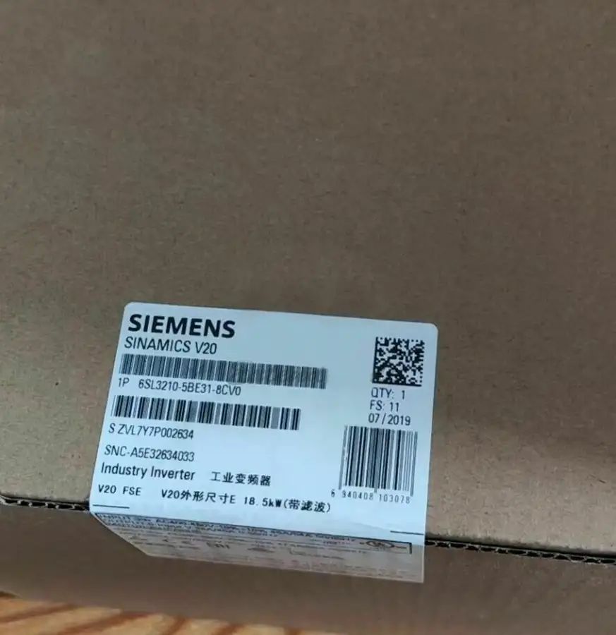 Модуль Siemens 6SL3210-5BE31-8CV0