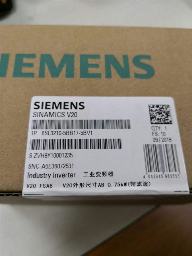 Модуль SIEMENS 6SL3210-5BB17-5BV1
