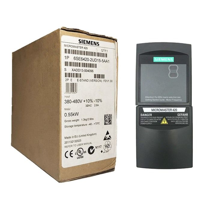 Модуль SIEMENS 6SE6420-2UD15-5AA1 6SE6 420-2UD15-5AA1 Inverter