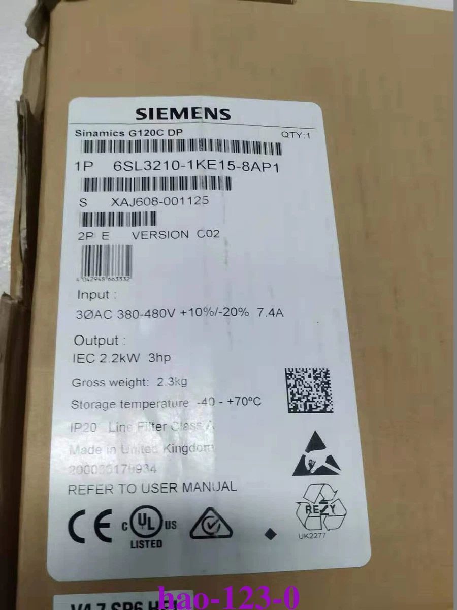 Модуль Siemens 6SL3210-1KE15-8AP2 6SL32101KE158AP2