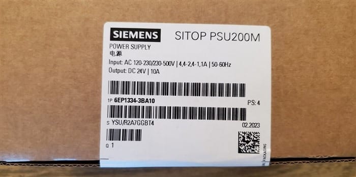 Модуль Siemens 6EP1334-3BA10