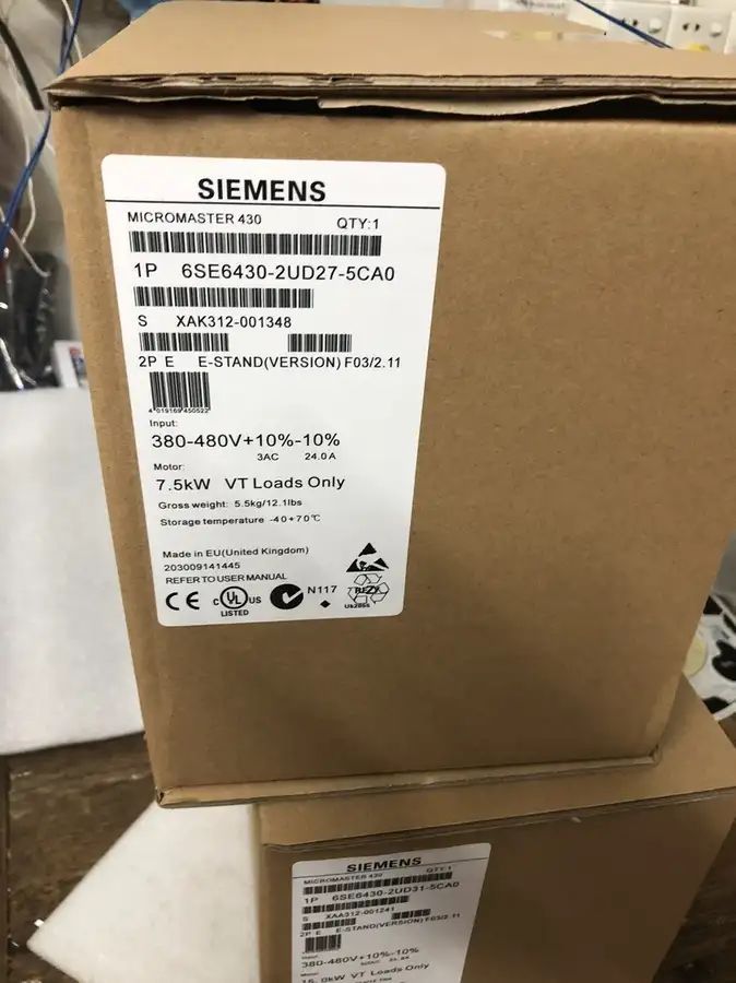 Модуль Siemens 6SE6 430-2UD27-5CA0