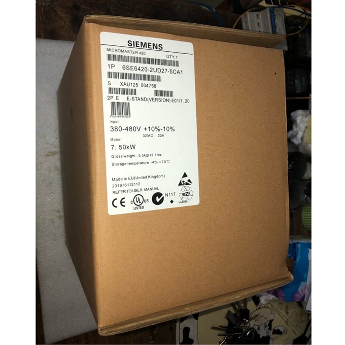 Модуль Siemens 6SE6420-2UD27-5CA1