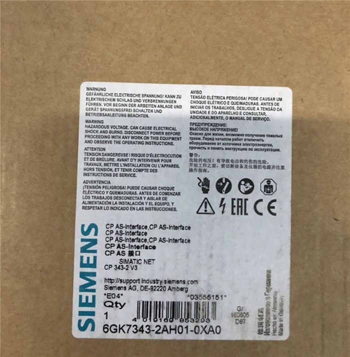 Модуль Siemens PLC 6GK7343-2AH01-0XA0 6GK7 343-2AH01-0XA0