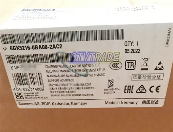 Модуль SIEMENS 6GK5216-0BA00-2AC2 6GK5 216-0BA00-2AC2