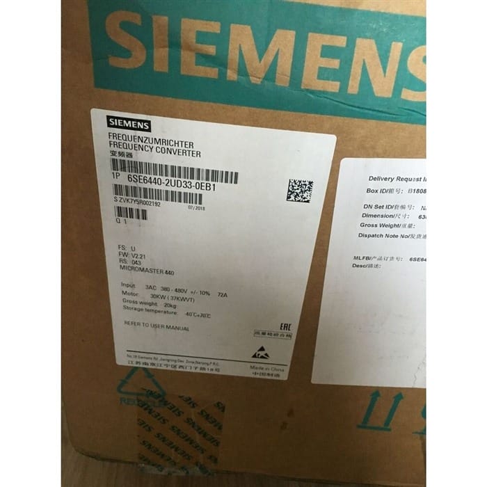 Модуль Siemens 6SE6440-2UD33-0EB1