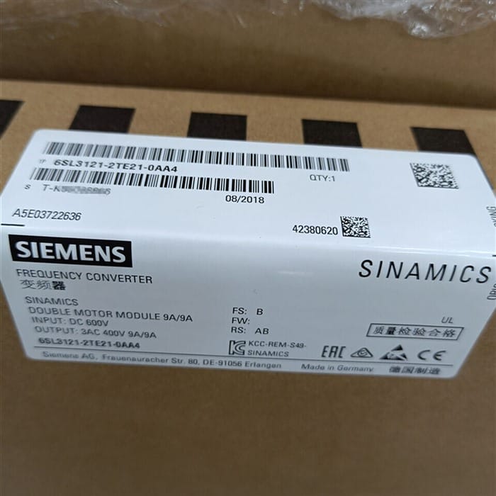Модуль Siemens 6SL3121-2TE21-0AA4