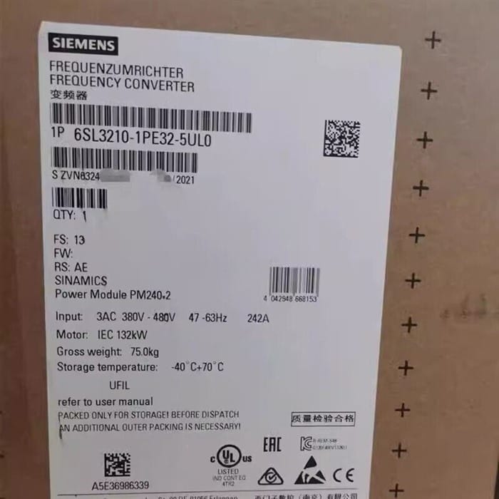 Модуль Siemens 6SL3210-1PE32-5UL0
