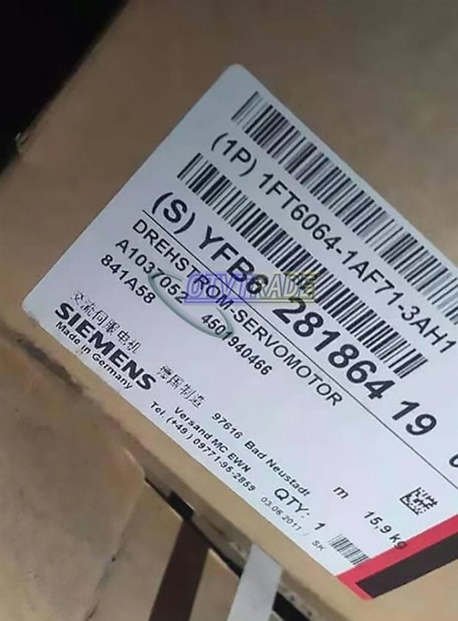 Модуль Siemens Servo Motor 1FT6064-1AF71-3AH1