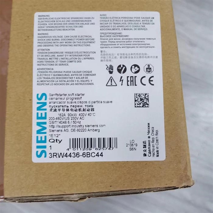 Модуль SIEMENS 3RW4436-6BC44