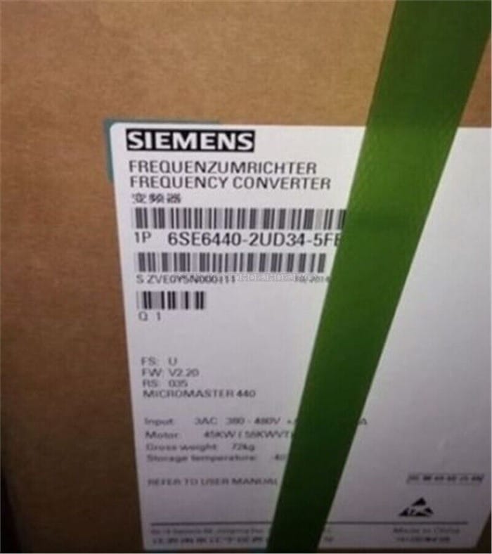 Модуль Siemens 6SE6440-2UD34-5FB1