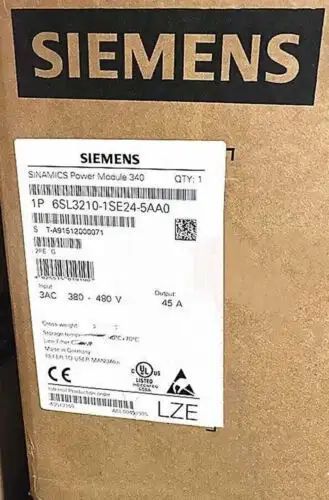 Модуль Siemens 6SL3210-1SE24-5AA0