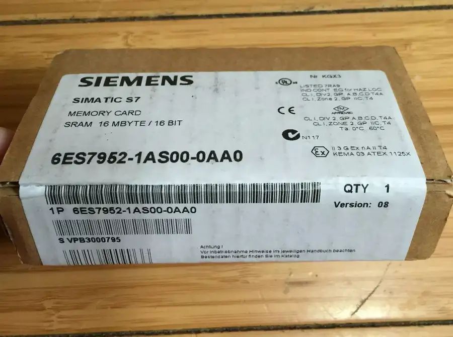 Модуль Siemens 6ES7952-1AS00-0AA0