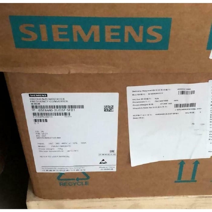 Модуль Siemens 6SE6440-2UD37-5FB1