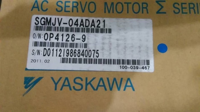 Модуль YASKAWA AC SERVO MOTOR SGMJV-04ADA21 SGMJV04ADA21 ING