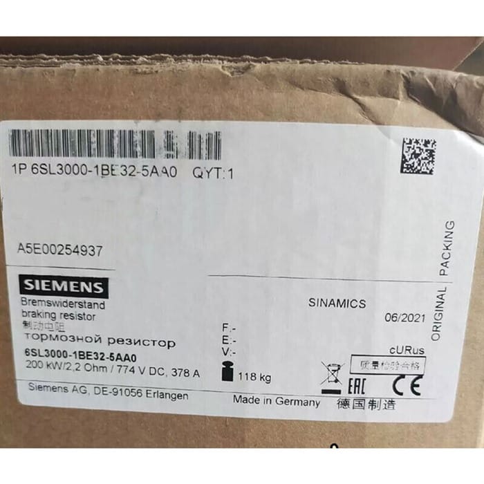 Модуль SIEMENS 6SL3 000-1BE32-5AA0