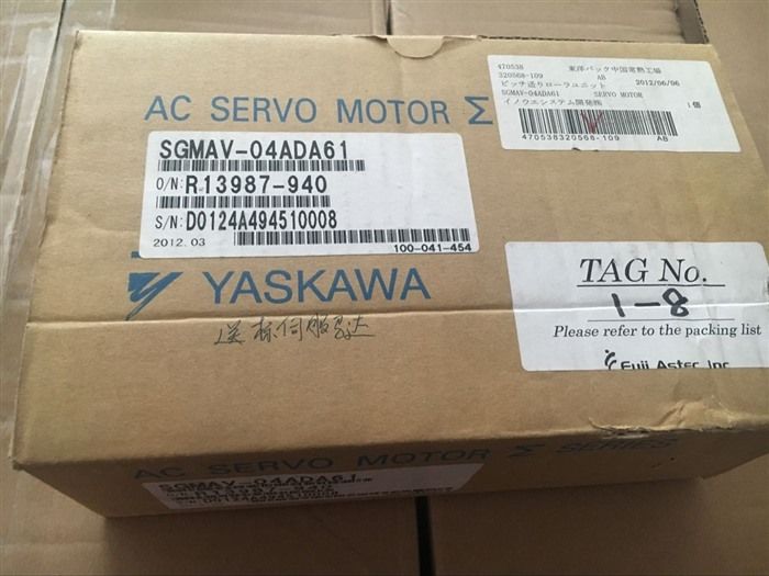 Модуль YASKAWA AC SERVO MOTOR SGMAV-04ADA61 ORIGINAL