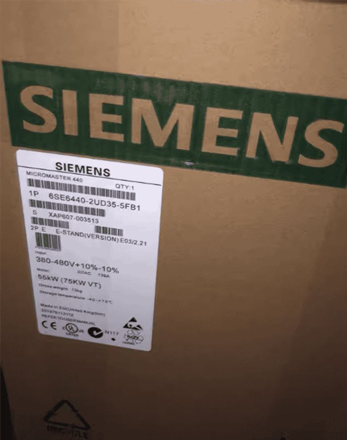 Модуль Siemens 6SE6440-2UD35-5FB1