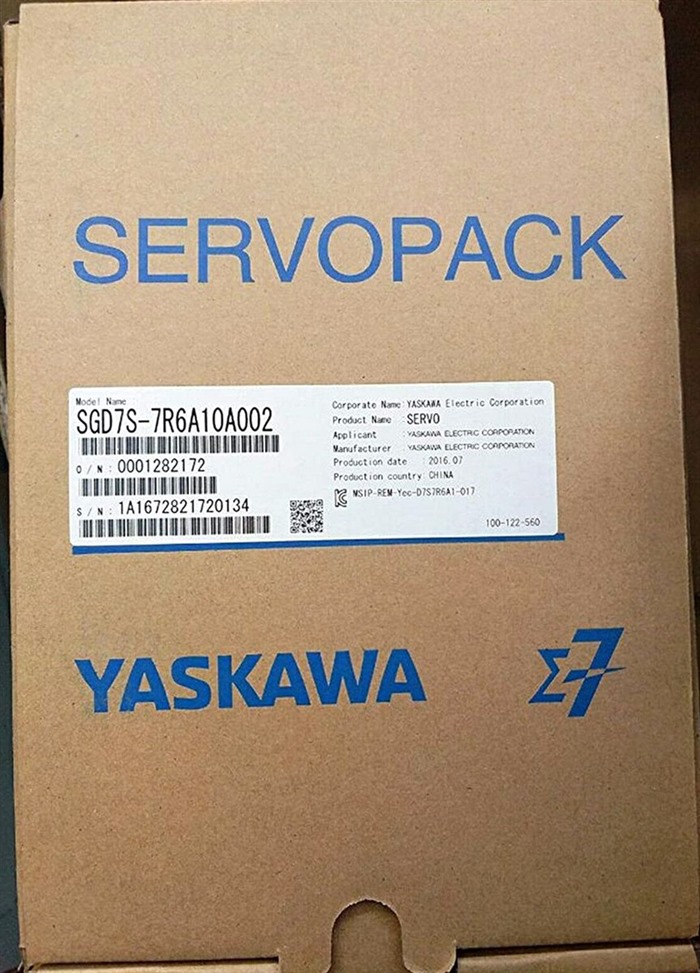 Модуль YASKAWA SGD7S-7R6A10A002 Servo Drive