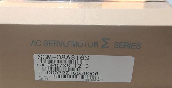 Модуль YASKAWA SGM-08A316S Servo Motor AC 750W