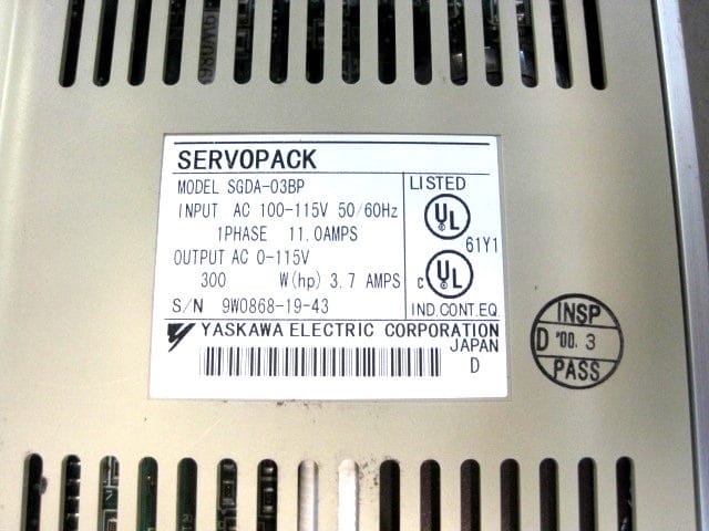 Модуль YASKAWA SGDA-03BP