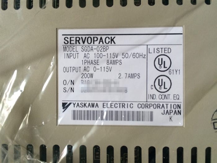 Модуль YASKAWA SGDA-02BP