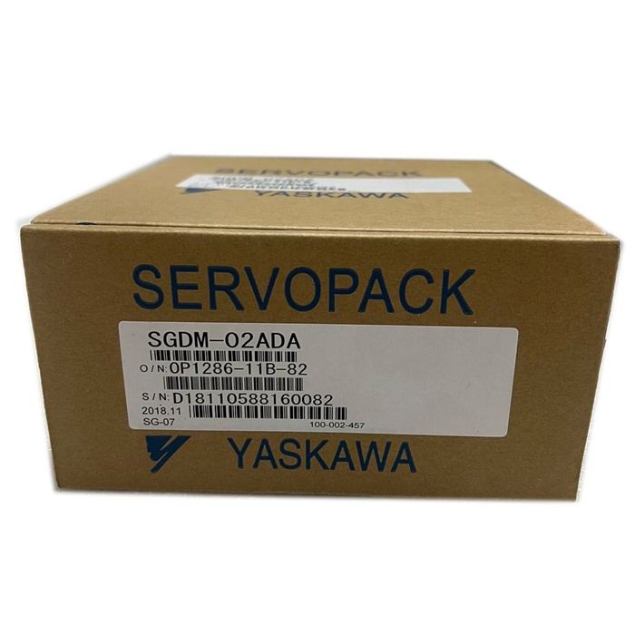 Модуль YASKAWA SGDM-02ADA AC SERVOPACK 1PH 200-230V 50/60HZ 3.4A