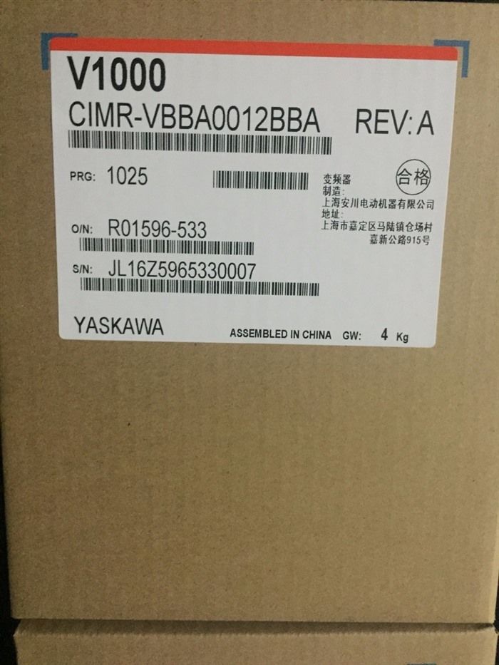 Модуль One Yaskawa CIMR-VBBA0012BBA Inverter CIMRVBBA0012BBA
