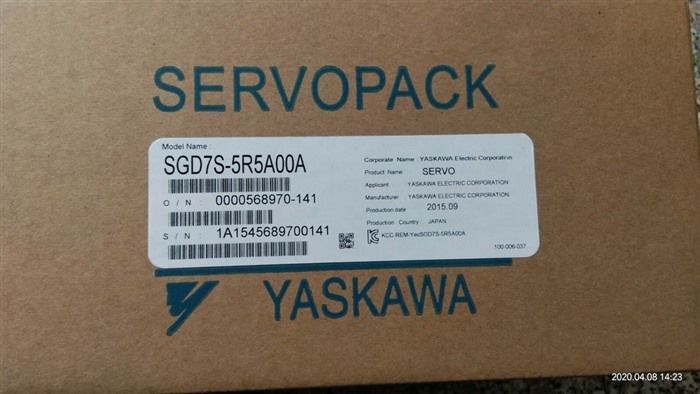 Модуль YASKAWA AC SERVO DRIVER SGD7S-5R5A00A SGD7S5R5A00A