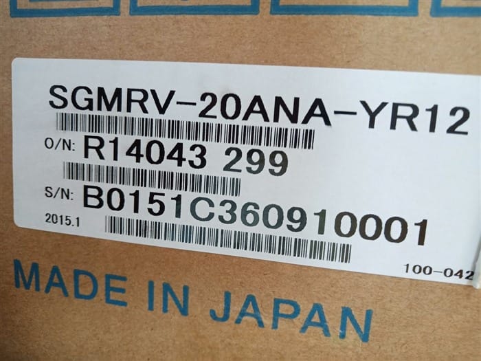 Модуль YASKAWA SGMRV-20ANA-YR12