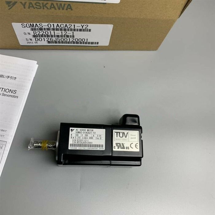 Модуль YASKAWA AC SERVO MOTOR SGMAS-01ACA21-Y2 ORIGINAL