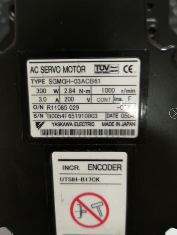 Модуль YASKAWA SGMGH-03ACB61
