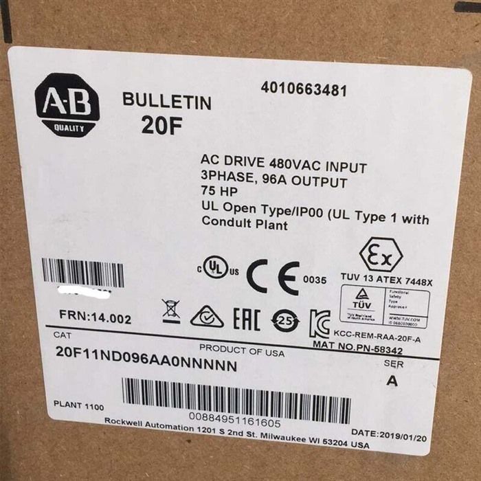 Модуль AB 20F11ND096AA0NNNNN