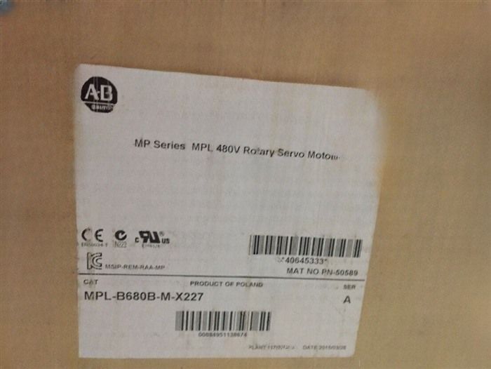 Модуль Allen-Bradley MPL-B680B-M-X227
