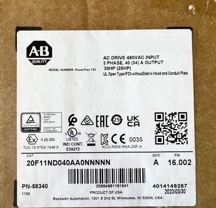 Модуль AB 20F11ND040AA0NNNNN