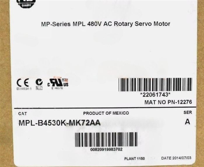 Модуль Allen-Bradley MPL-B4530K-MK72AA
