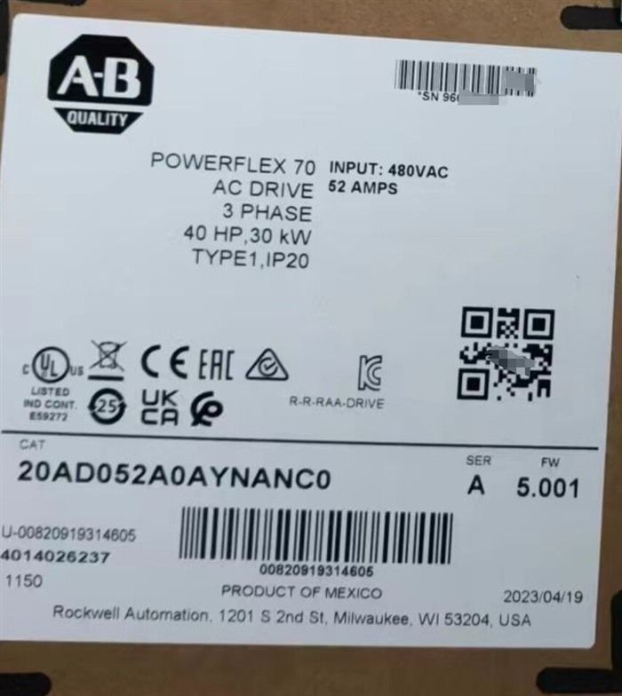 Модуль AB 20AD052A0AYNANC0