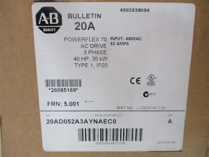 Модуль AB 20AD052A3AYNAEC0