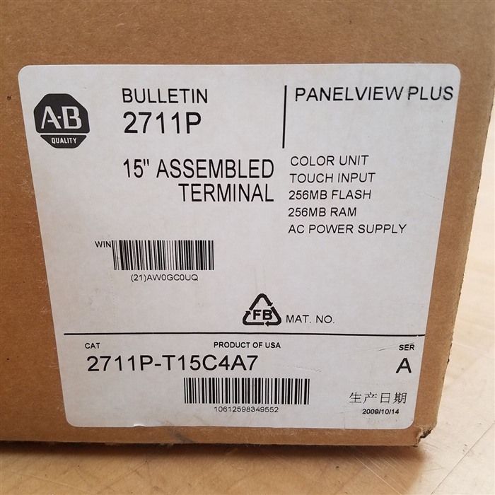 Модуль Allen-Bradley 2711P-T15C4A7